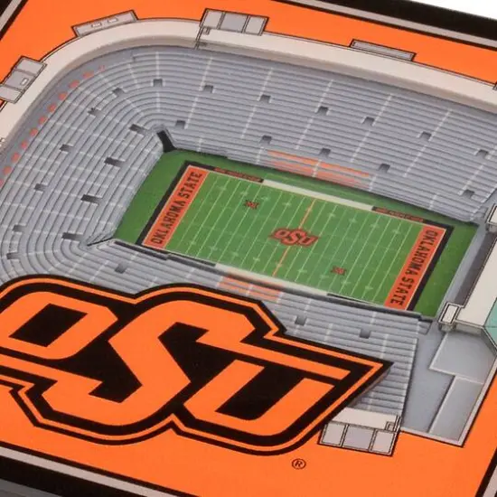 NCAA 3D StadiumView Coasters Oklahoma State Cowboys {5}