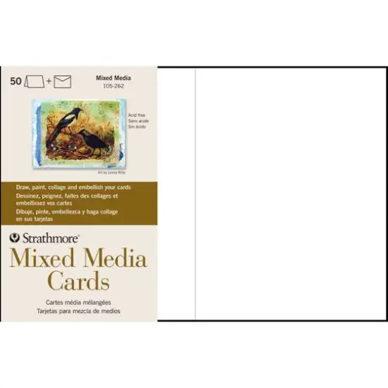 Strathmore&reg; Mixed Media Cards & Envelopes, 5" x 6.875" {1}