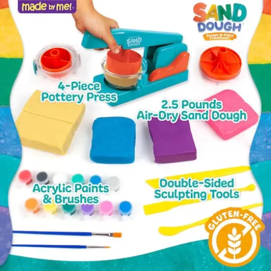 Made By Me!&reg; Sand Dough Pottery Press {3}