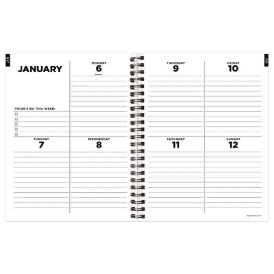 TF Publishing 2025 Medium The Beatles Weekly Monthly Spiral Planner {4}
