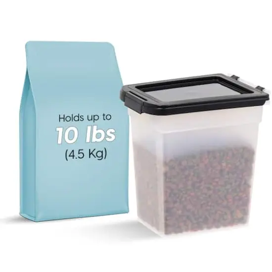 IRIS&reg; 12.75qt. Airtight Containers with Buckle Lids, 2ct. {3}