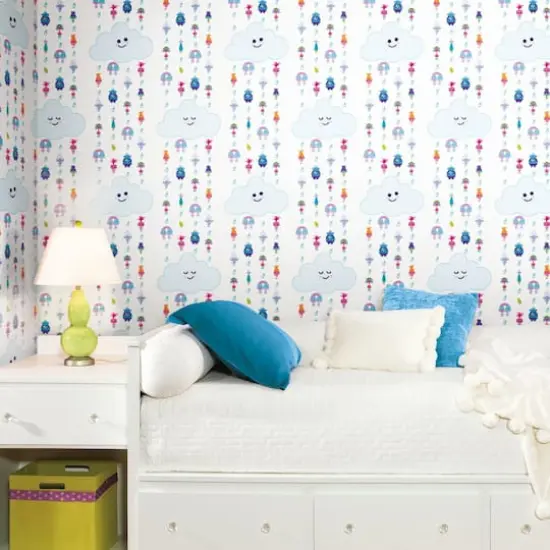 RoomMates Trolls Clouds Peel & Stick Wallpaper {5}