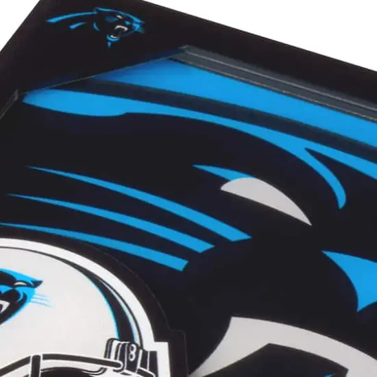 NFL 3D Logo Series Coaster Set Carolina Panthers {5}