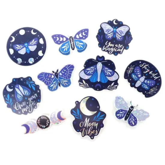 Holographic Mushroom Vinyl Die Cut Stickers by Recollections&trade; {4}