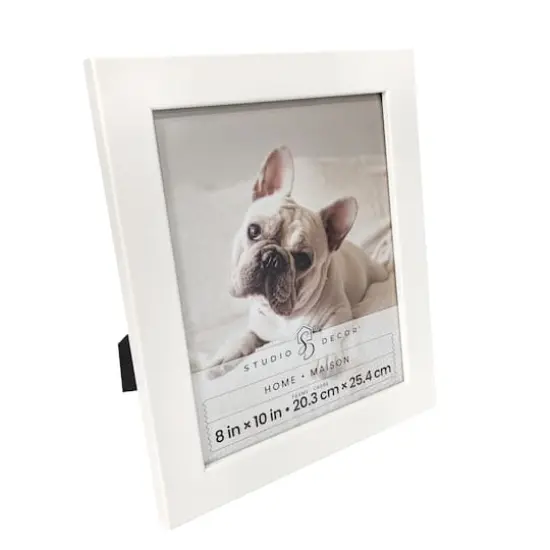 Home 8" x 10" White Flat Frame by Studio D&eacute;cor&reg; {5}