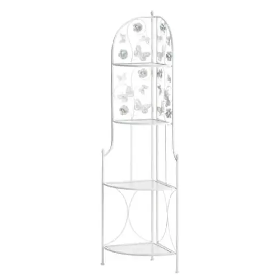 4.8ft. Butterfly 4-Tier Corner Rack {1}