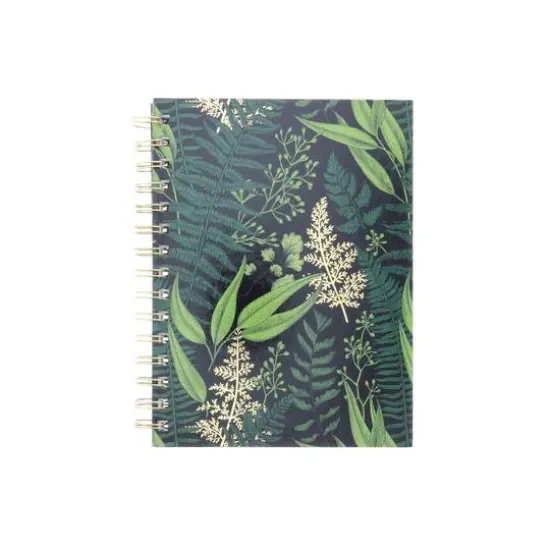 Art Alternatives Gold Garden Black Spiral Fashion Lined Journal, 6" x 8"  {1}