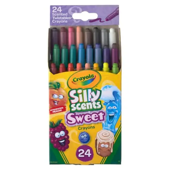 Crayola&reg; Silly Scents&trade; Mini Twistables&reg;, 24ct. {1}