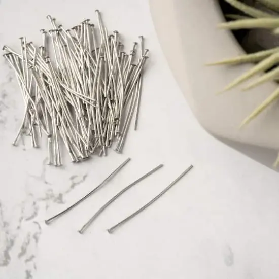 1" Stainless Steel Head Pins by Bead Landing&trade; {4}