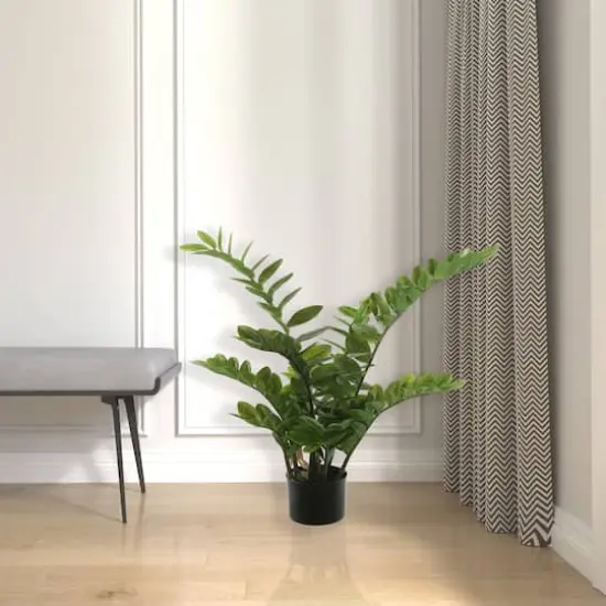 36" Potted Green Zamifolia Artificial Bush {3}