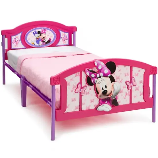 Minnie Mouse Plastic 3D Twin Bed {3}