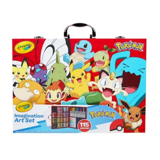 Crayola&reg; 115-Piece Pok&eacute;mon&trade; Imagination Art Set {1}