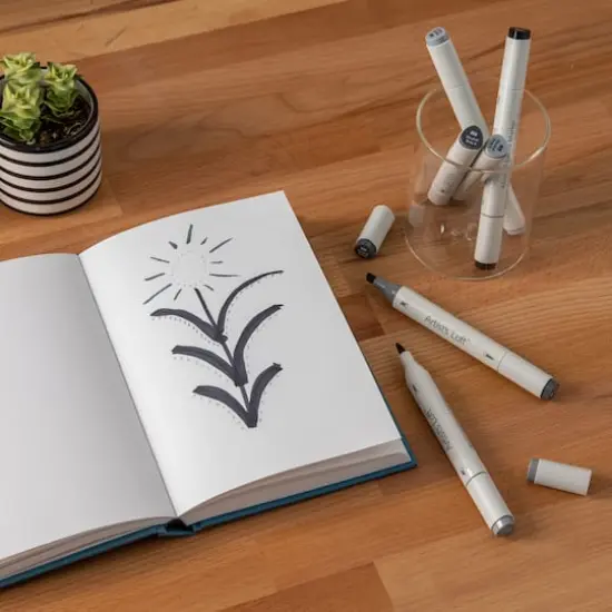 Gray Sketch Markers by Artist's Loft&trade; {3}