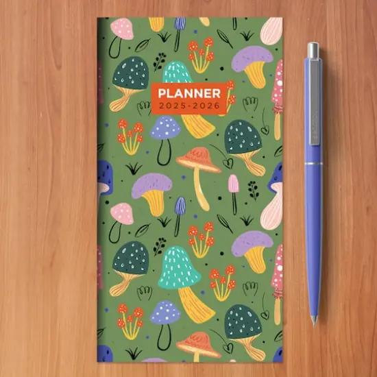TF Publishing 2025-2026 Small Mushroom Patch Monthly Pocket Planner {9}
