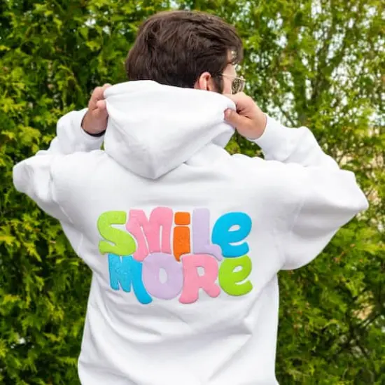 Siser&reg; Easy&reg; Puff Glitter Heat Transfer Vinyl Orange Slice {4}