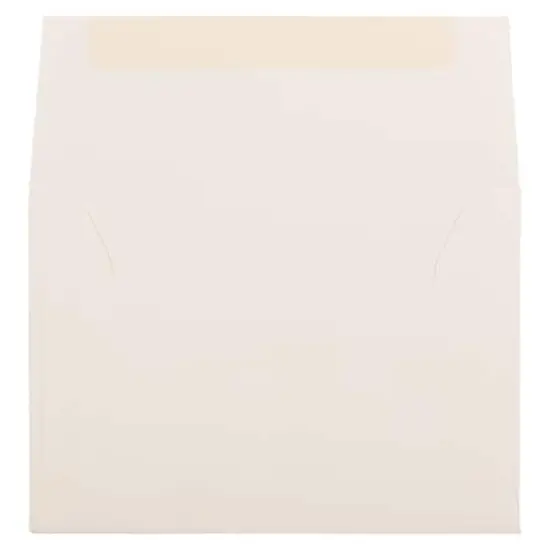 JAM Paper A1 Strathmore Invitation Envelopes, 50ct. Natural White Laid {4}
