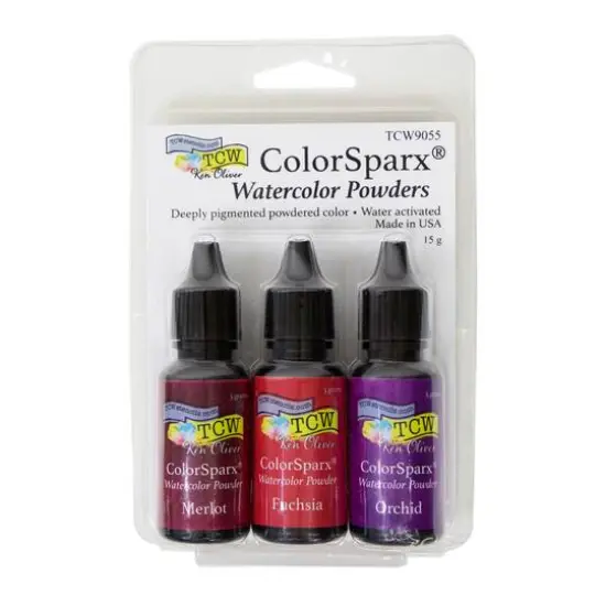 Ken Oliver Color Burst Berry Punch Watercolor Powder Set {1}