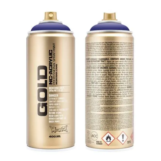 Montana&trade; Gold Acrylic Professional Spray Paint G4160 Gonzo {1}