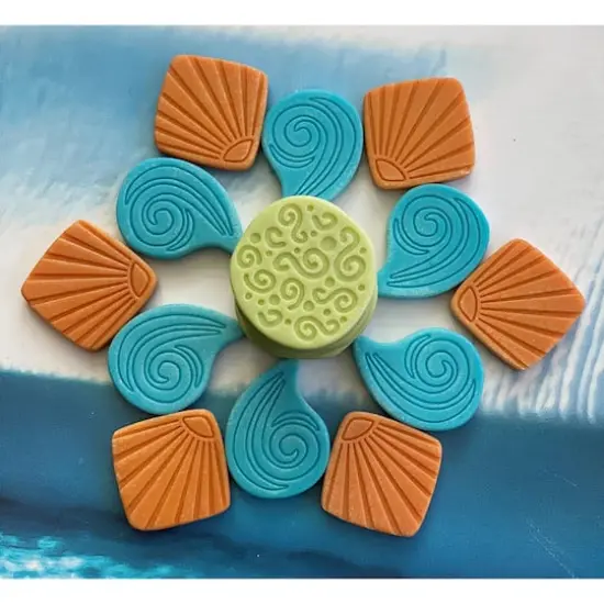 Yellow Door Scenery Stones Ocean Play Set {3}