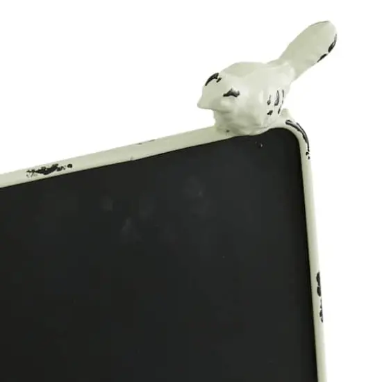 White Metal Farmhouse Chalkboard Sign Set {4}