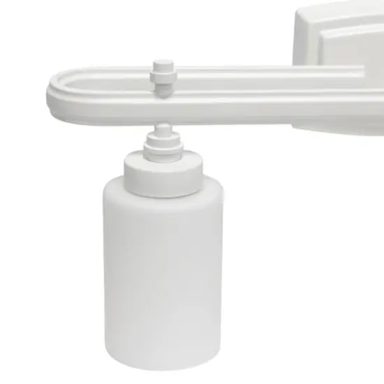 Lalia Home Essentix 23" 3-Light Vanity Fixture White {7}