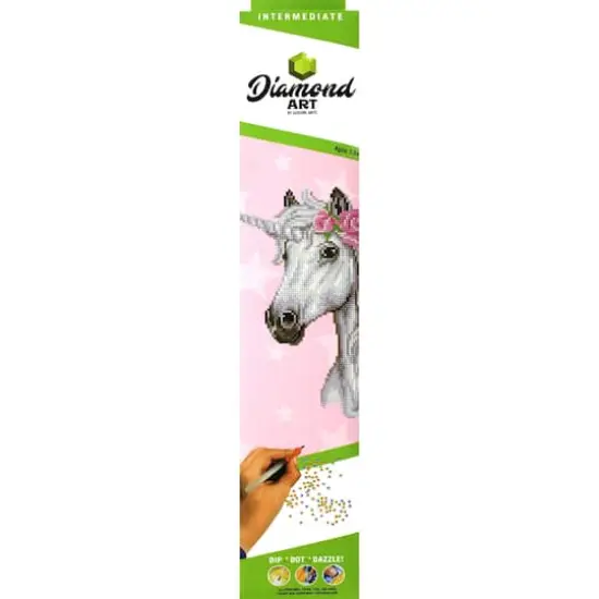 Diamond Art Intermediate Unicorn Kit {3}