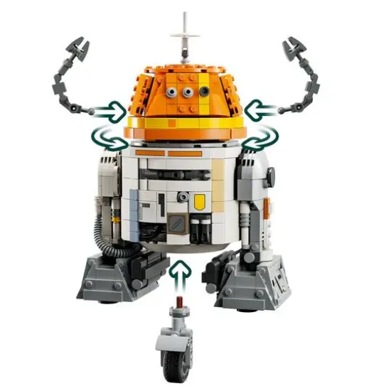 LEGO&reg; Star Wars: Ahsoka&trade; Chopper (C1-10P)&trade; Astromech Droid Set 75416 {8}