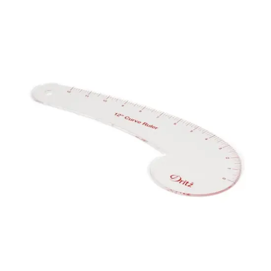 Dritz&reg; 12" Clear Curved Ruler For Pattern Drafting {5}