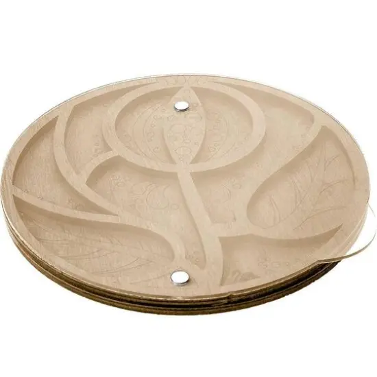 Wonderland Crafts 5.5" Flower Bead Organizer with Transparent Cover {3}