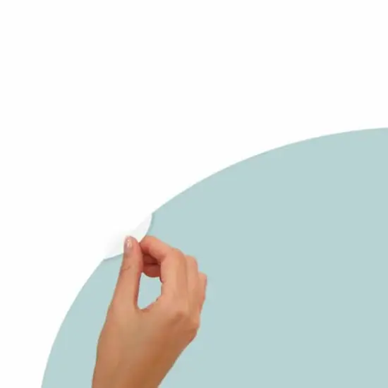 RoomMates X-Large Teal Arch Peel & Stick Wall Decal {6}