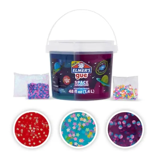 Elmer's&reg; 3lb. Space Adventure Slime Bucket {1}