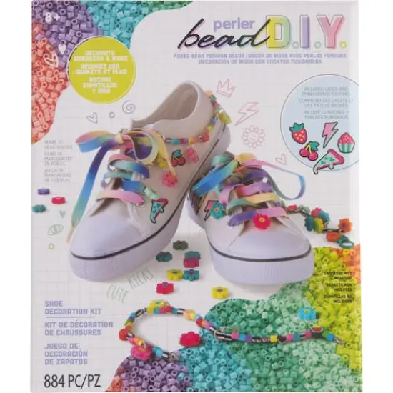 Perler&reg; Bead DIY Shoe Decoration Kit {1}
