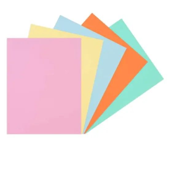 8.5" x 11" 65lb. Cardstock Paper Pack by Recollections&trade;, 50 Sheets Light Brights {9}