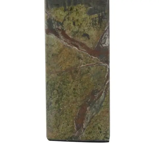 6" Green Marble Arched Bookend Set {6}