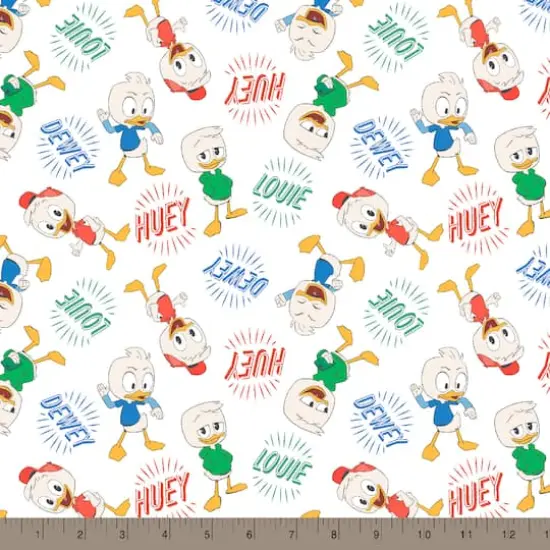 Disney&reg; Classics Multicolored Huey, Dewey, & Louie Cotton Fabric {3}