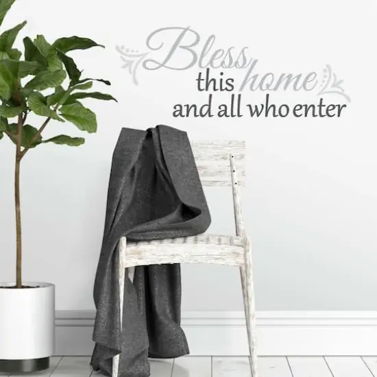 RoomMates Bless This Home Peel & Stick Wall Decals {3}