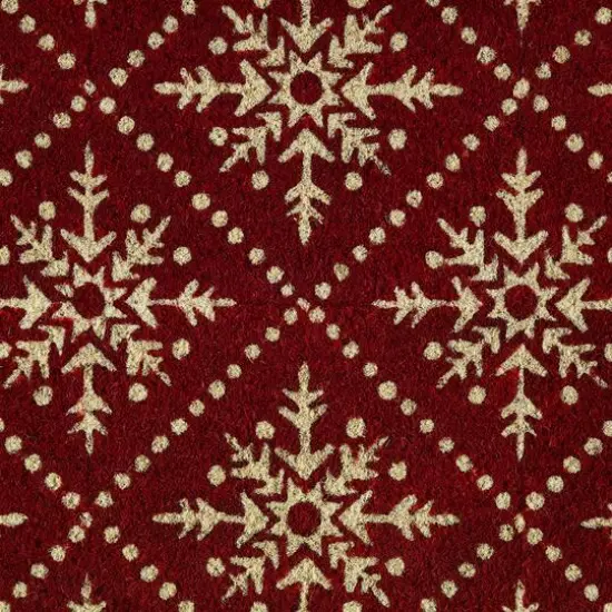 DII&reg; Snowflake Lattice Doormat {8}