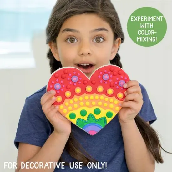 Creative Roots&reg; Paint Your Own Stepping Stones Multipack with Butterfly, Unicorn & Heart Stepping Stones {6}