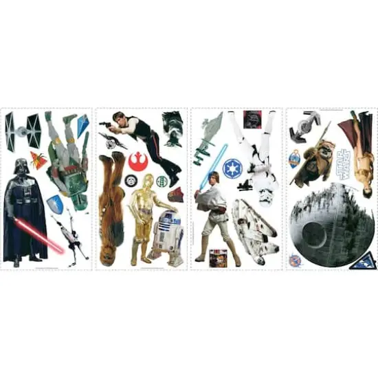 RoomMates Star Wars Classic Peel & Stick Wall Decals {1}