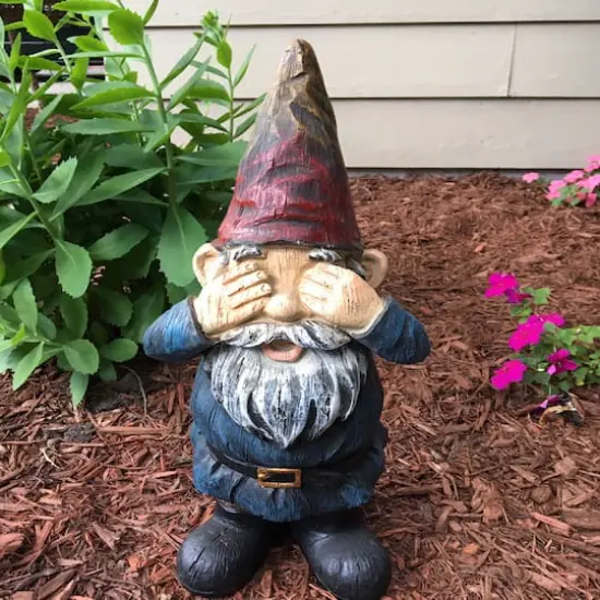 Santa's Workshop 18.5'' See No Evil Gnome Accent {3}