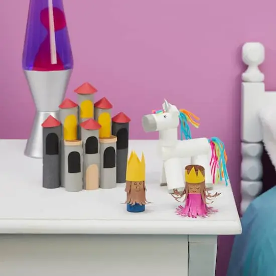 FloraCraft&reg; CraftFōM&reg; 1" x 2" White Foam Rods, 24ct. {8}