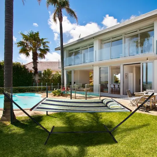 Sorbus Hammock with Spreader Bars & Frame Blue {3}