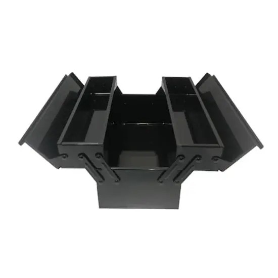 Medium Metal Storage Box by Artist's Loft&trade; Black {4}