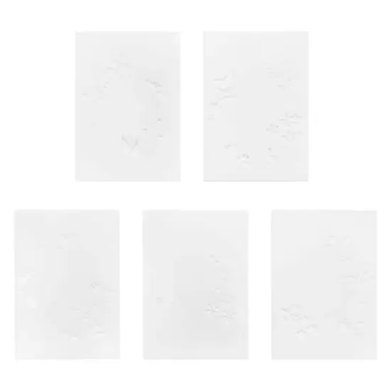 4" x 6" Flower Wreath Print Layering Stencil Set by Recollections&trade; {1}