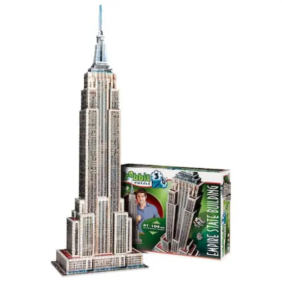 Wrebbit 3D Puzzle&trade; Empire State Building 975 Piece Puzzle {5}