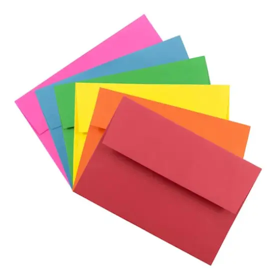 JAM Paper A8 Assorted Color Invitation Envelopes, 150ct. {1}