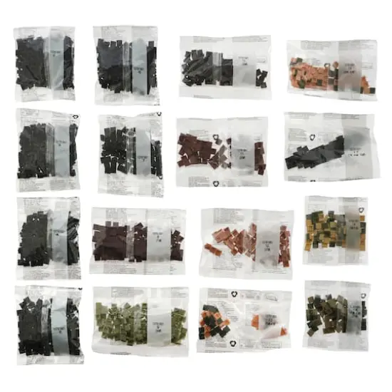 10" x 10" Mona Lisa Pixelated Brick Art Kit by Make Market&reg; {4}