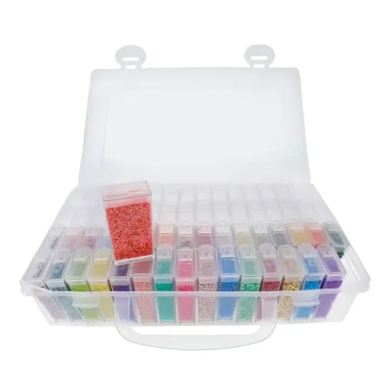 The Beadsmith&reg; Plastic Box with Flip Boxes and Labels {6}