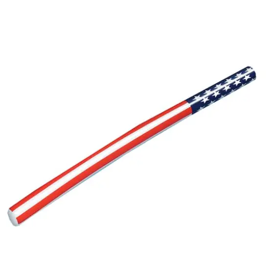 72" Patriotic Stars & Stripes Inflatable Swimming Pool Float {1}