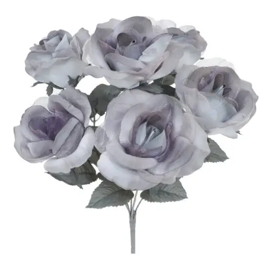 18" Gray Purple Rose Bush by Ashland&reg; {3}